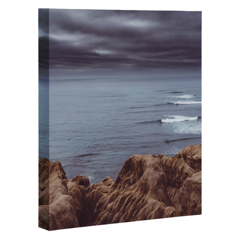 Bethany Young Photography Sunset Cliffs Storm Art Canvas