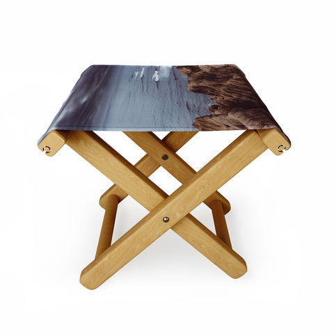 Bethany Young Photography Sunset Cliffs Storm Folding Stool