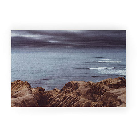 Bethany Young Photography Sunset Cliffs Storm Welcome Mat