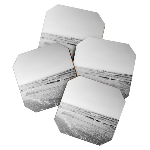Bethany Young Photography Surfing Monochrome Coaster Set