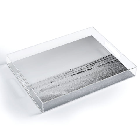 Bethany Young Photography Surfing Monochrome Acrylic Tray