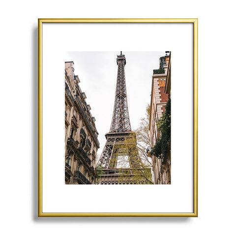 Bethany Young Photography The Eiffel Tower Metal Framed Art Print