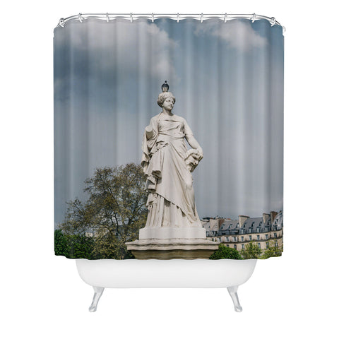 Bethany Young Photography Tuileries Garden V Shower Curtain