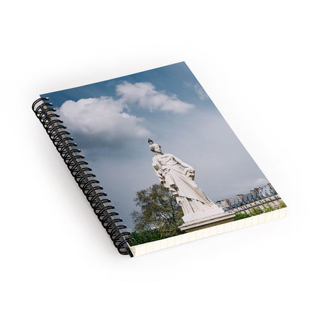 Bethany Young Photography Tuileries Garden V Spiral Notebook