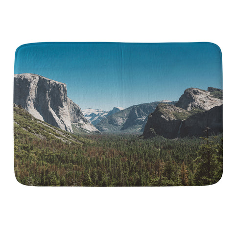 Bethany Young Photography Tunnel View Yosemite National Memory Foam Bath Mat