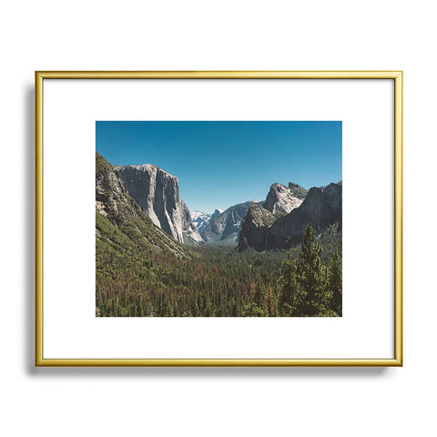 Bethany Young Photography Tunnel View Yosemite National Metal Framed Art Print
