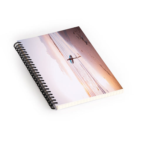 Bethany Young Photography Venice Beach Surfer Spiral Notebook