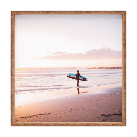 Bethany Young Photography Venice Beach Surfer Square Tray