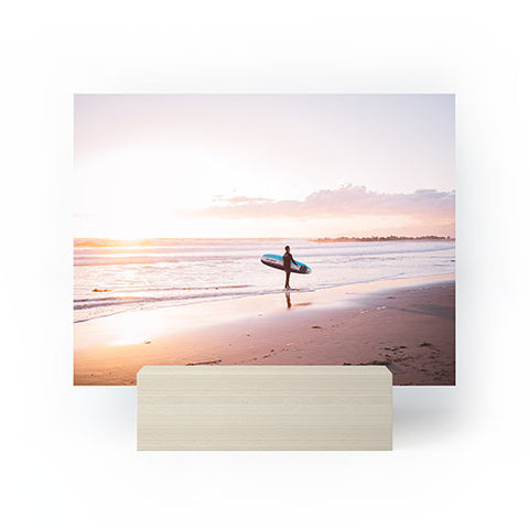 Bethany Young Photography Venice Beach Surfer Mini Art Print