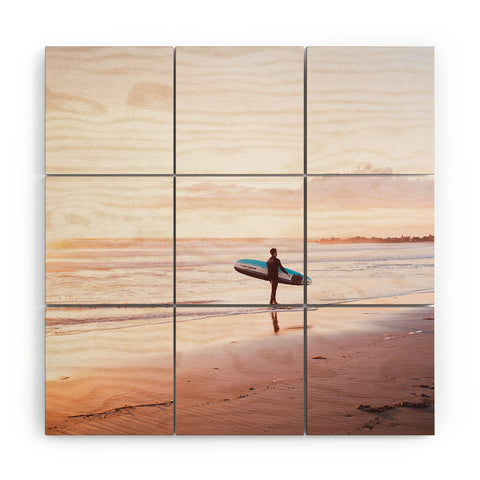Bethany Young Photography Venice Beach Surfer Wood Wall Mural
