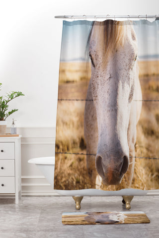 Bethany Young Photography West Texas Wild Shower Curtain And Mat