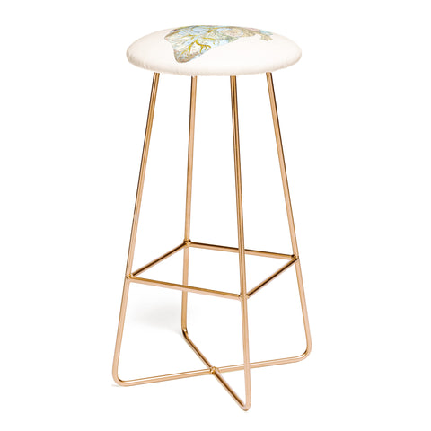 Bianca Green A Travelers Heart Bar Stool