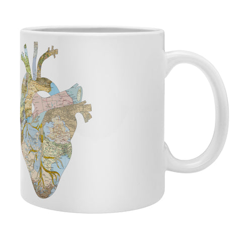 Bianca Green A Travelers Heart Coffee Mug