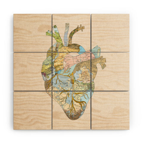 Bianca Green A Travelers Heart Wood Wall Mural