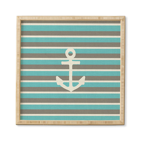 Bianca Green Anchor 1 Framed Wall Art