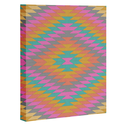 Bianca Green Ancient Rainbow Art Canvas