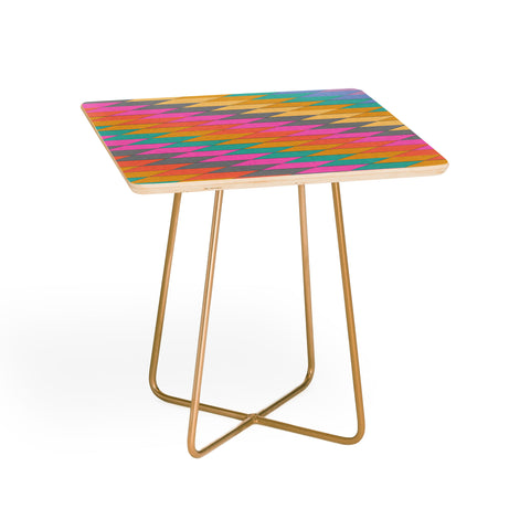 Bianca Green Ancient Rainbow Side Table
