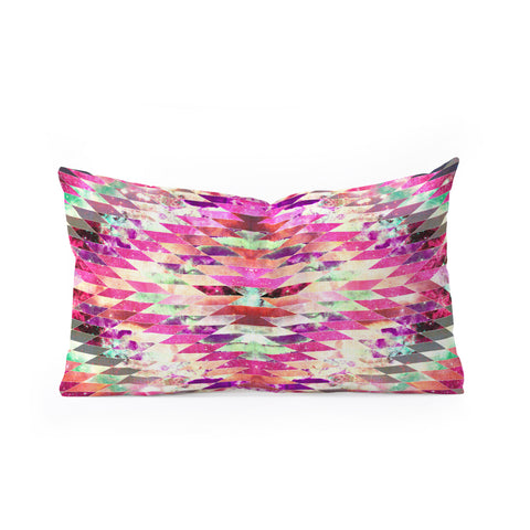 Bianca Green Ancient Star Oblong Throw Pillow