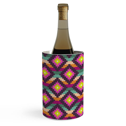 Bianca Green Aztec Diamonds Hammock Wine Chiller