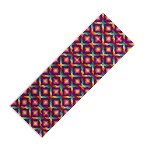 Bianca Green Aztec Diamonds Hammock Yoga Mat