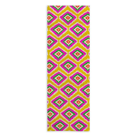 Bianca Green Aztec Fiber 3 Yoga Towel