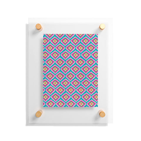 Bianca Green Aztec Fiber 5 Floating Acrylic Print