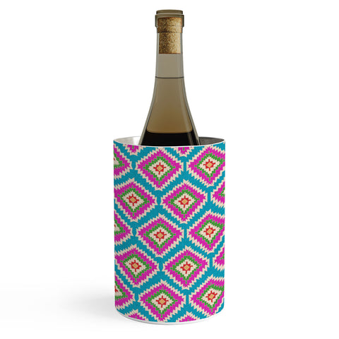 Bianca Green Aztec Fiber 5 Wine Chiller