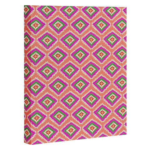 Bianca Green Aztec Fiber 6 Art Canvas