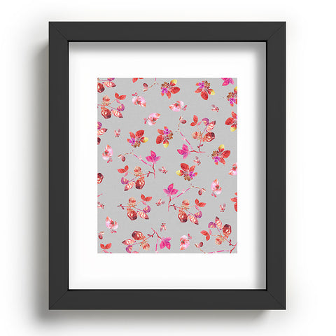 Bianca Green Bloom I Recessed Framing Rectangle