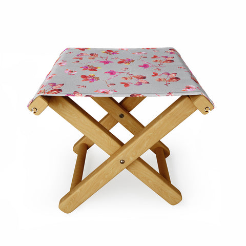 Bianca Green Bloom I Folding Stool