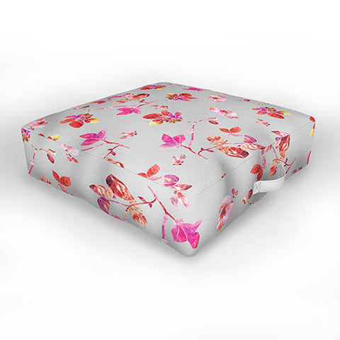 Bianca Green Bloom I Outdoor Floor Cushion