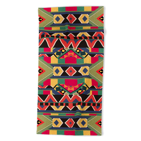 Bianca Green Bold Beach Towel