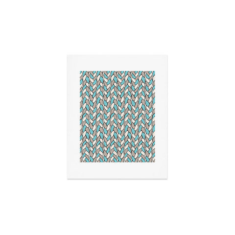 Bianca Green Braids Sky Art Print