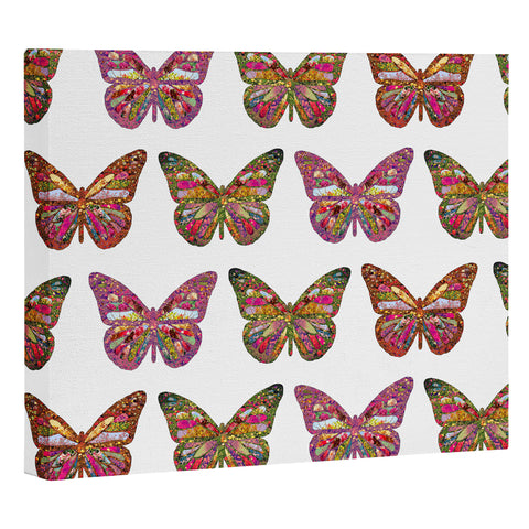 Bianca Green Butterflies Fly Art Canvas