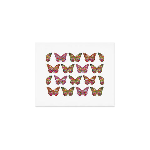 Bianca Green Butterflies Fly Art Print