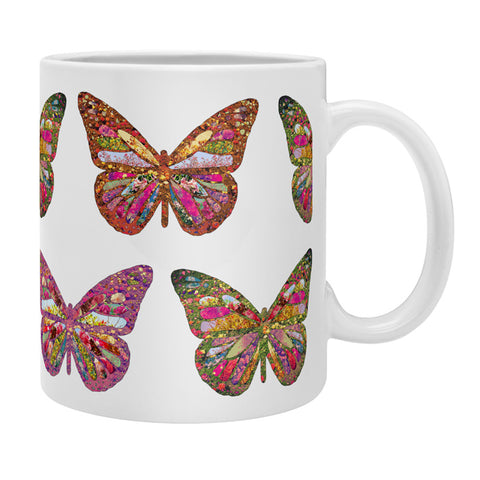 Bianca Green Butterflies Fly Coffee Mug