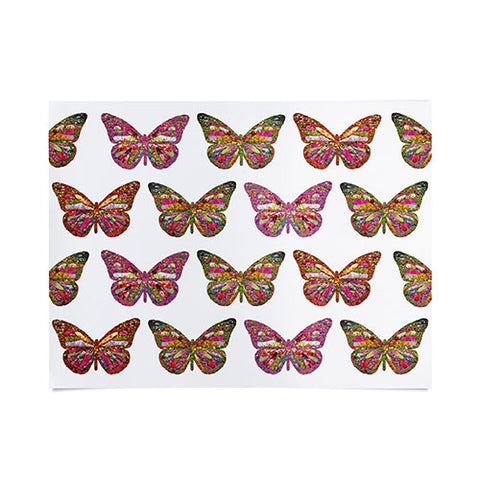 Bianca Green Butterflies Fly Poster