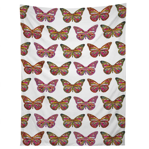 Bianca Green Butterflies Fly Tapestry