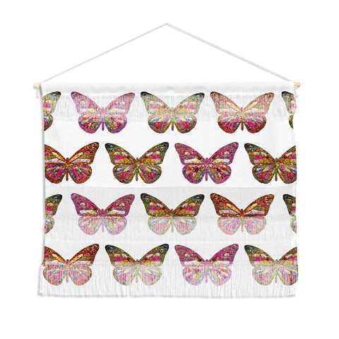 Bianca Green Butterflies Fly Wall Hanging Landscape
