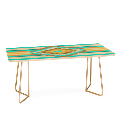 Bianca Green Fiesta Teal Coffee Table