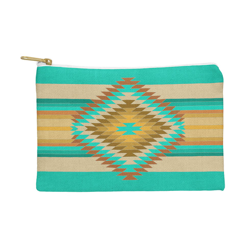 Bianca Green Fiesta Teal Pouch