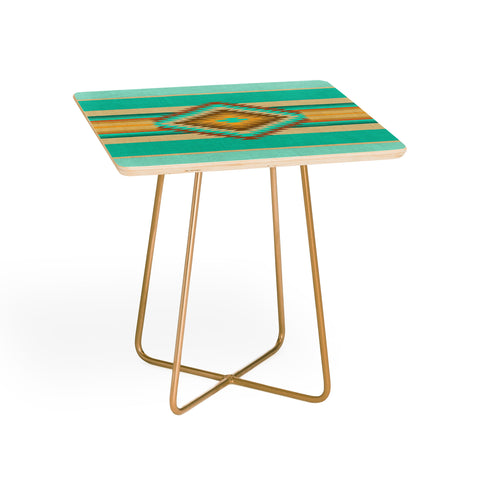Bianca Green Fiesta Teal Side Table