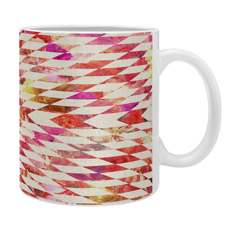 Bianca Green Floral Explosion Pink Coffee Mug