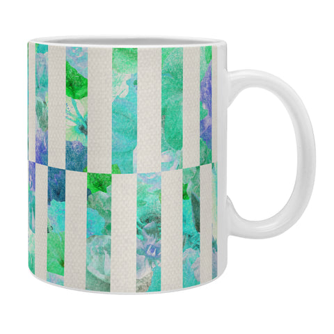 Bianca Green Floral Order Mint Coffee Mug
