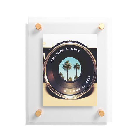 Bianca Green Focus On Palms Floating Acrylic Print