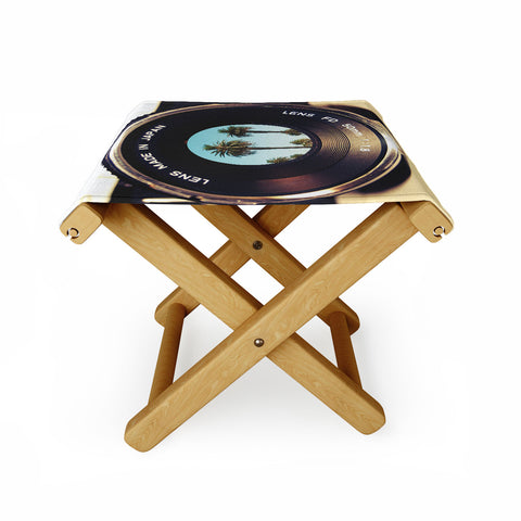 Bianca Green Focus On Palms Folding Stool