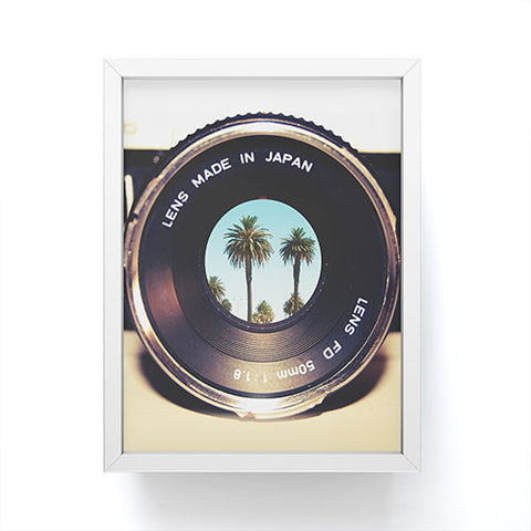 Bianca Green Focus On Palms Framed Mini Art Print