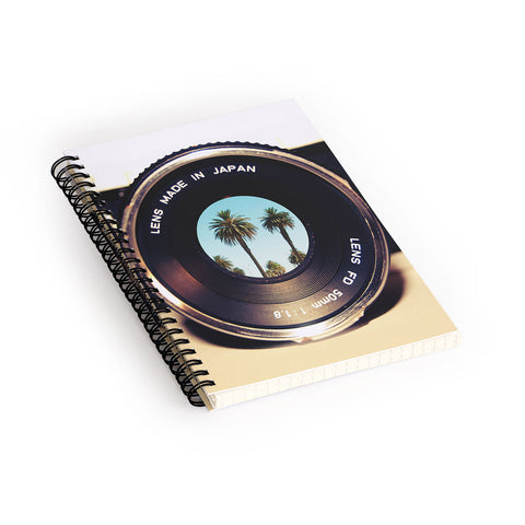 Bianca Green Focus On Palms Spiral Notebook