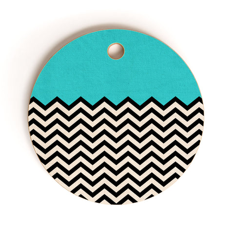 Bianca Green Follow The Sky Cutting Board Round