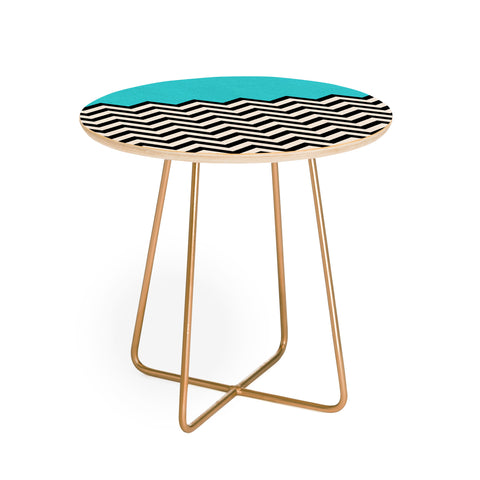 Bianca Green Follow The Sky Round Side Table